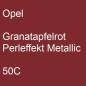 Preview: Opel, Granatapfelrot Perleffekt Metallic, 50C.